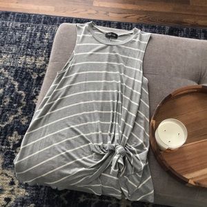 Tunic! Knotted for the picture but can be undone!